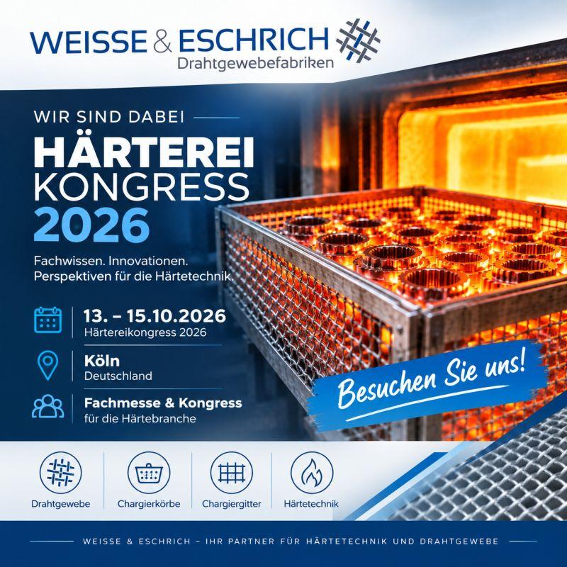 Härtereikongress 2026 – Wir sind dabei!