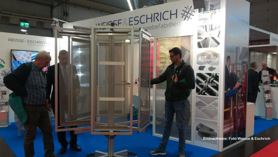 W & E proudly presents new fair booth at SOLIDS 2018 Dortmund/Germany